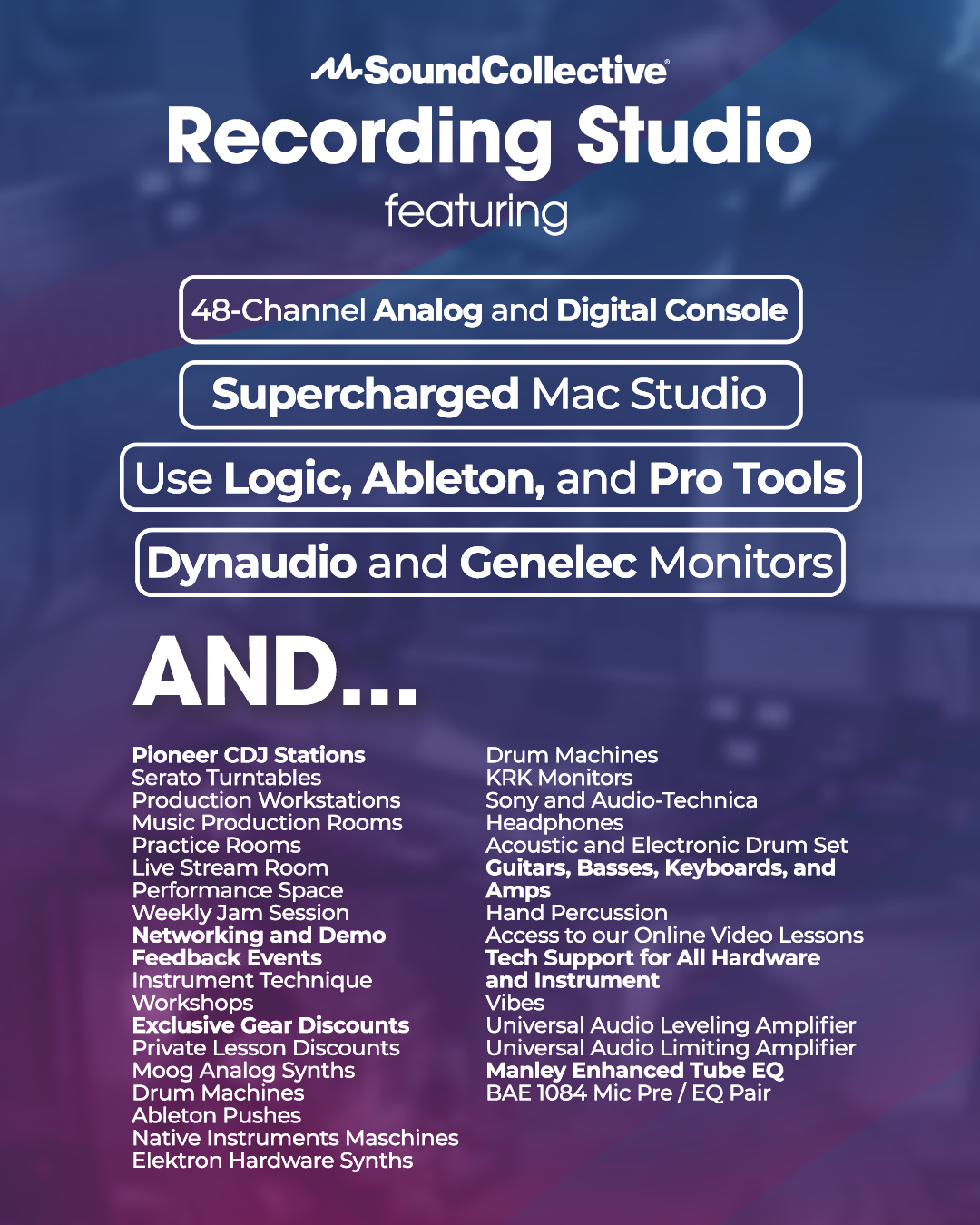 Slide Outro Intro to Ableton,ableton live,Short-term Programs,SoundCollective, Recording Studio at SoundCollective, SoundCollective